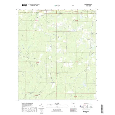 2018 Map of Blackman, 2018 Print