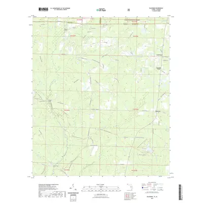 2021 Map of Blackman, 2021 Print