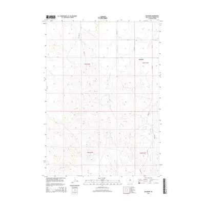 2015 Map of Blackpipe, 2015 Print