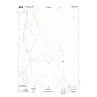 2012 Map of Blackrock, 2012 Print