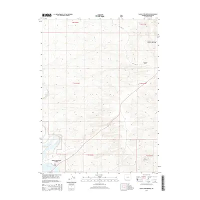 2015 Map of Blacks Fork Bridge, 2015 Print
