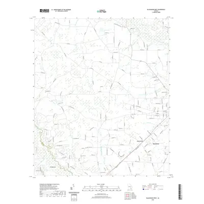 2020 Map of Blackshear West, 2020 Print