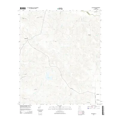 2014 Map of Blacksher, 2014 Print