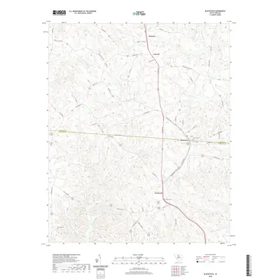 2020 Map of Blackstock, 2020 Print
