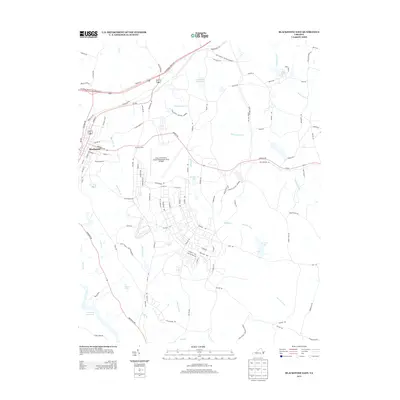 2013 Map of Blackstone East, 2013 Print