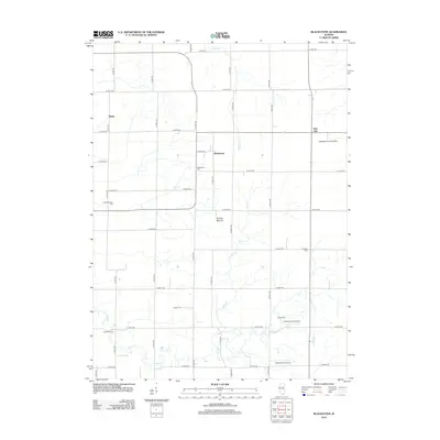 2012 Map of Blackstone, 2012 Print