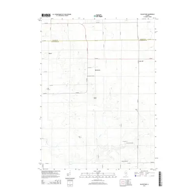 2015 Map of Blackstone, 2015 Print
