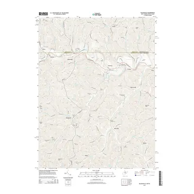 2014 Map of Blacksville, 2014 Print