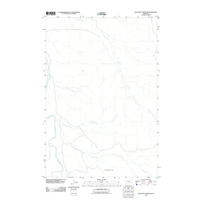 2011 Map of Blacktail Creek NW, 2011 Print
