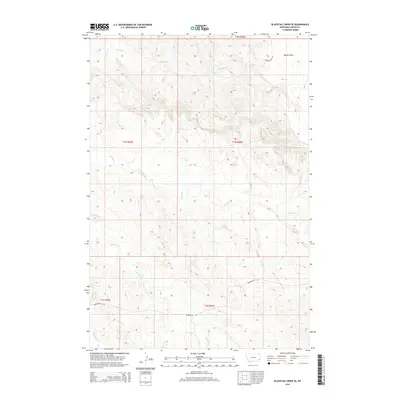 2014 Map of Blacktail Creek SE, 2014 Print