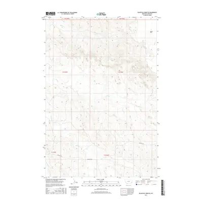2017 Map of Blacktail Creek SE, 2017 Print
