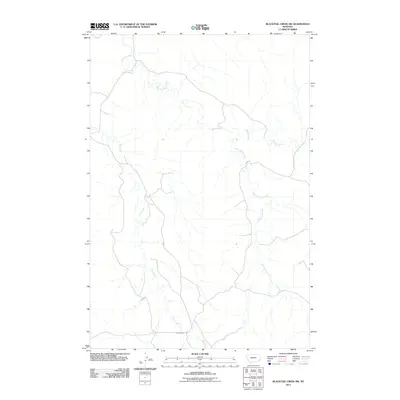 2011 Map of Blacktail Creek SW, 2011 Print