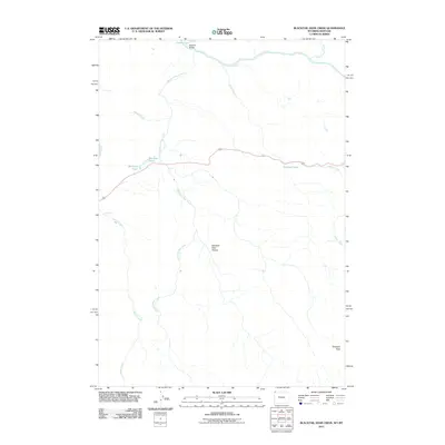 2011 Map of Blacktail Deer Creek, 2011 Print