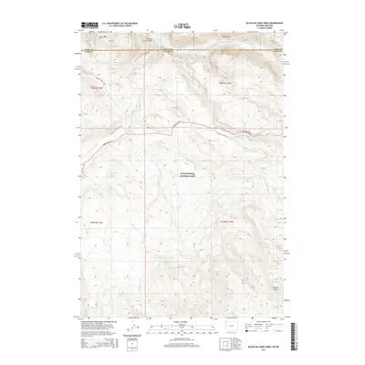 2015 Map of Blacktail Deer Creek, 2015 Print