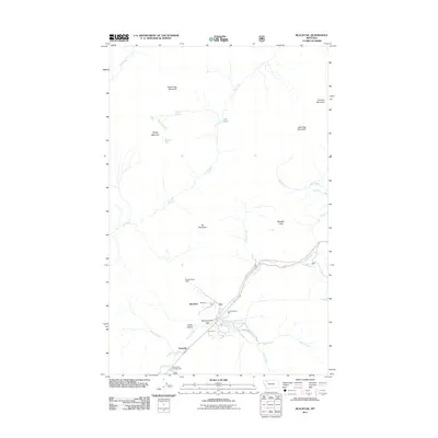 2011 Map of Blacktail, 2011 Print