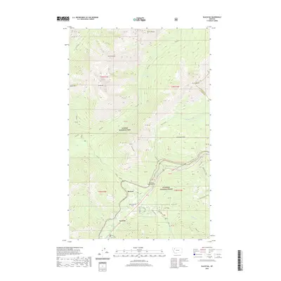 2020 Map of Blacktail, 2020 Print
