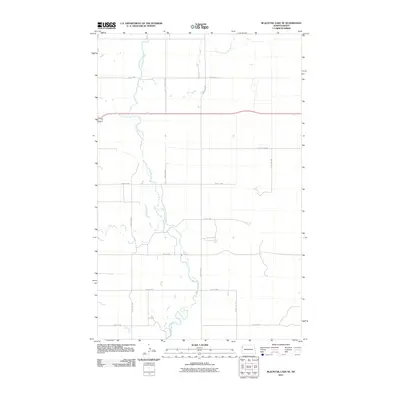 2011 Map of Blacktail Lake SE, 2011 Print