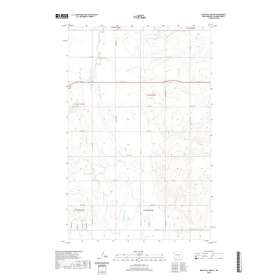 2020 Map of Blacktail Lake SE, 2020 Print