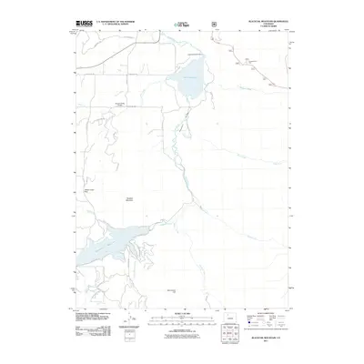 2011 Map of Blacktail Mountain, 2011 Print