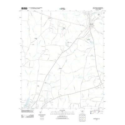 2011 Map of Blackville, 2011 Print