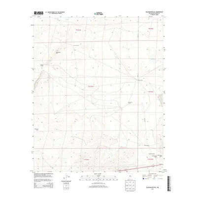 2013 Map of Blackwater Hill, 2013 Print