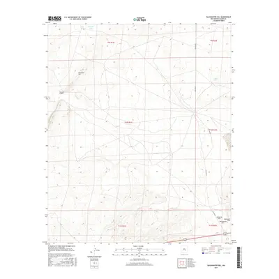 2017 Map of Blackwater Hill, 2017 Print