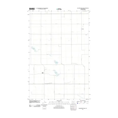 2011 Map of Blackwater Lake, 2011 Print
