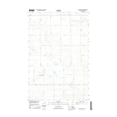 2014 Map of Blackwater Lake, 2014 Print