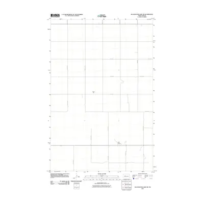2011 Map of Blackwater Lake NW, 2011 Print