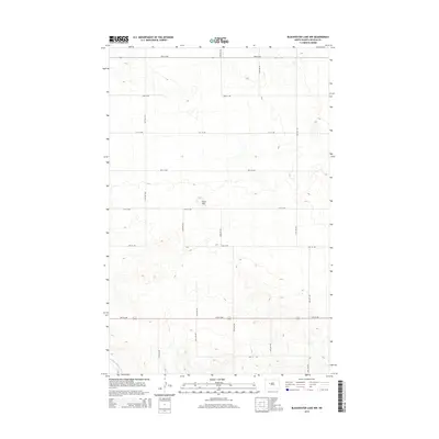 2014 Map of Blackwater Lake NW, 2014 Print