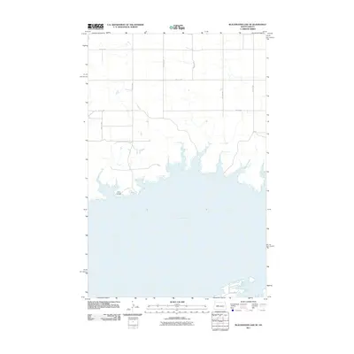 2011 Map of Blackwater Lake SE, 2011 Print