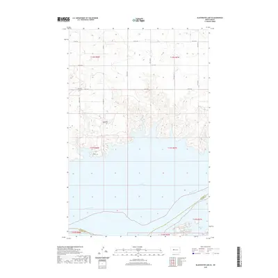 2020 Map of Blackwater Lake SE, 2020 Print