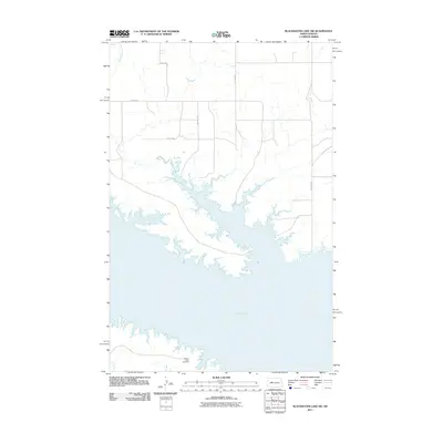 2011 Map of Blackwater Lake SW, 2011 Print