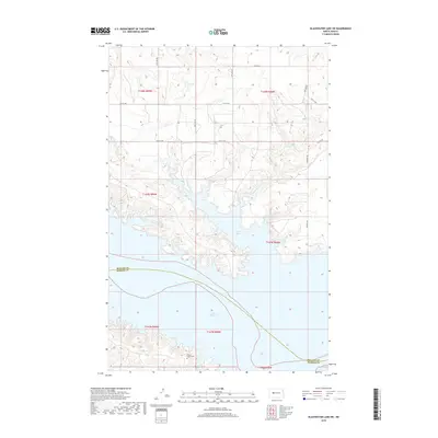 2018 Map of Blackwater Lake SW, 2018 Print