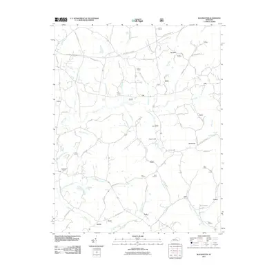 2011 Map of Blackwater, 2011 Print