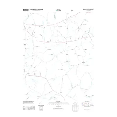 2013 Map of Blackwater, 2013 Print