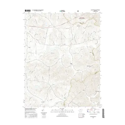 2016 Map of Blackwater, 2016 Print