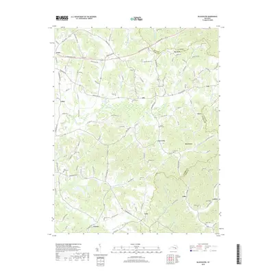 2019 Map of Blackwater, 2019 Print