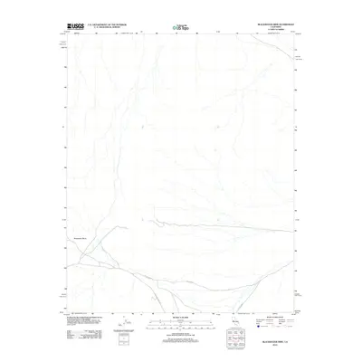 2012 Map of Blackwater Mine, 2012 Print