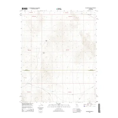2015 Map of Blackwater Mine, 2015 Print