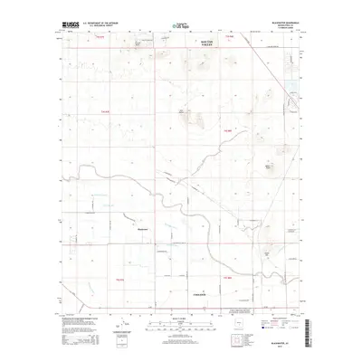 2014 Map of Blackwater, 2014 Print