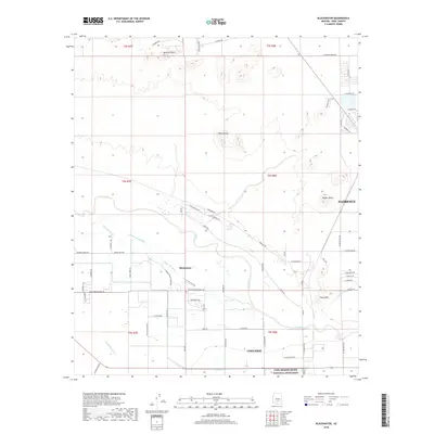 2018 Map of Blackwater, 2018 Print
