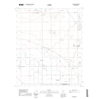 2021 Map of Blackwater, 2021 Print
