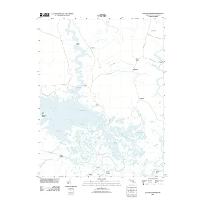 2011 Map of Blackwater River, 2011 Print