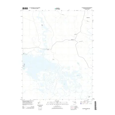 2014 Map of Blackwater River, 2014 Print