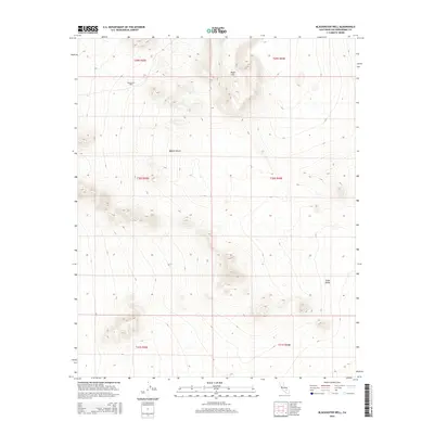 2015 Map of Blackwater Well, 2015 Print