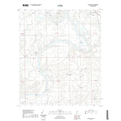 2020 Map of Blackwell Bend, 2020 Print