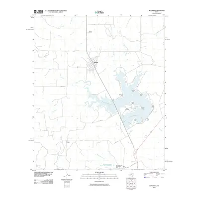 2010 Map of Blackwell, 2010 Print