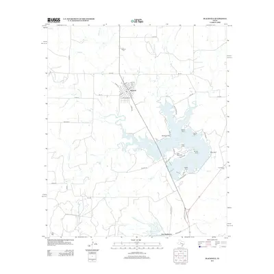 2012 Map of Blackwell, 2012 Print