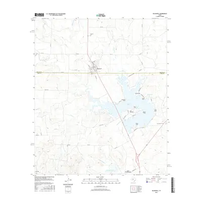 2016 Map of Blackwell, 2016 Print